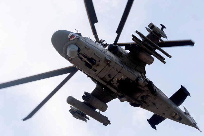 Ка-52 Аллигатор чёрный