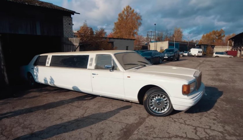 Rolls Royce Silver Spur лимузин