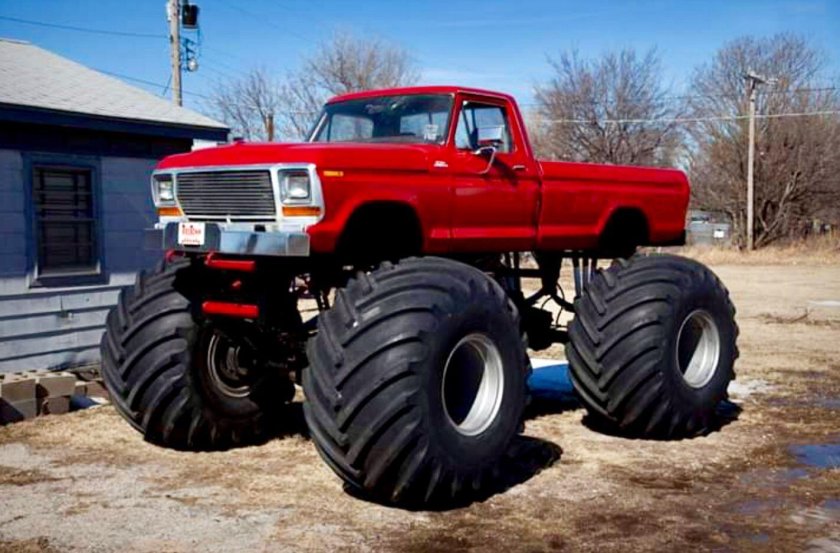 Ford монстр трак