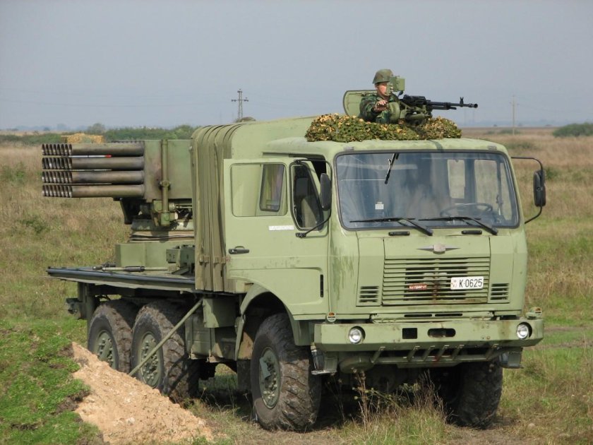 РСЗО М-87 Оркан