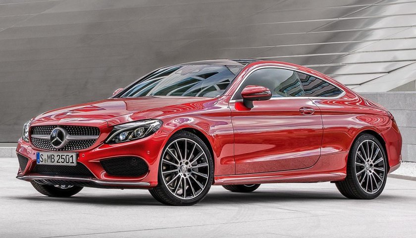 Мерседес c Coupe 2020