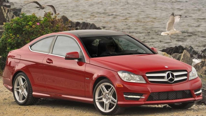 Mercedes c class Coupe 2012