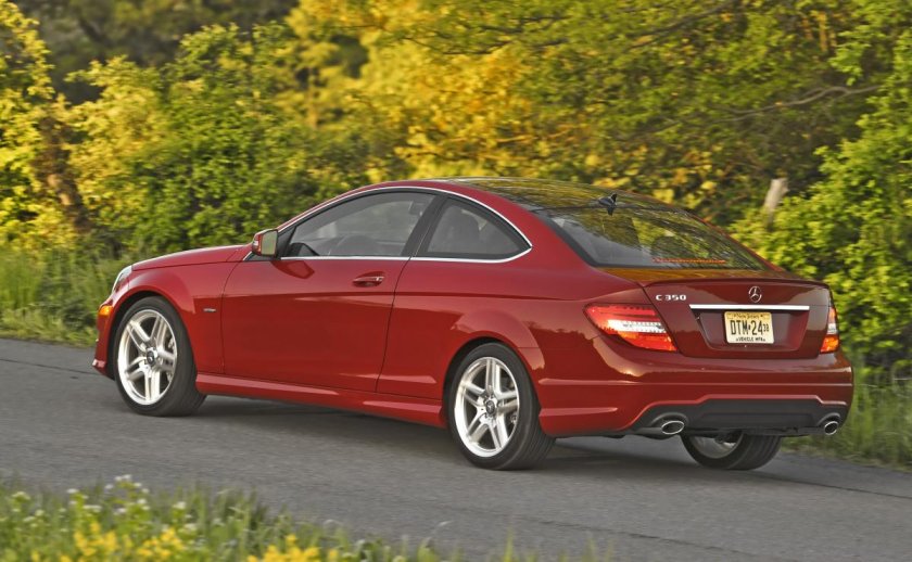 Mercedes c class Coupe 2012