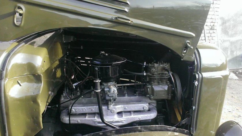 ЗИЛ 164-кабина изнутри