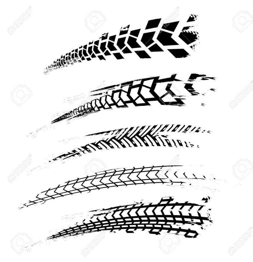 Протектор от шин вектор