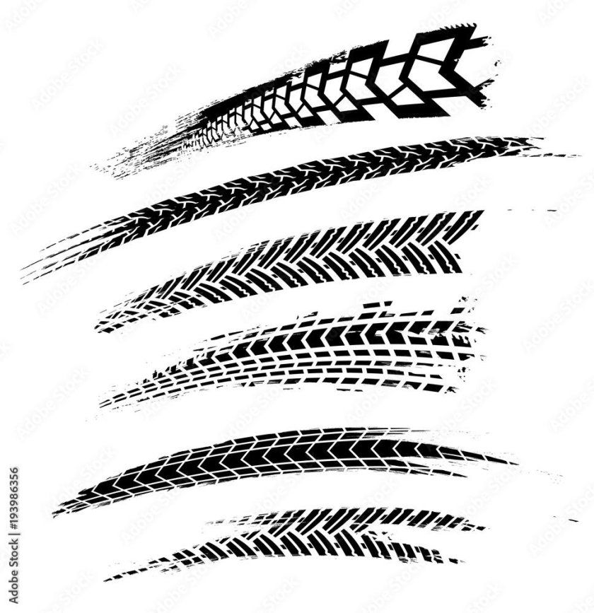 Протектор от шин вектор