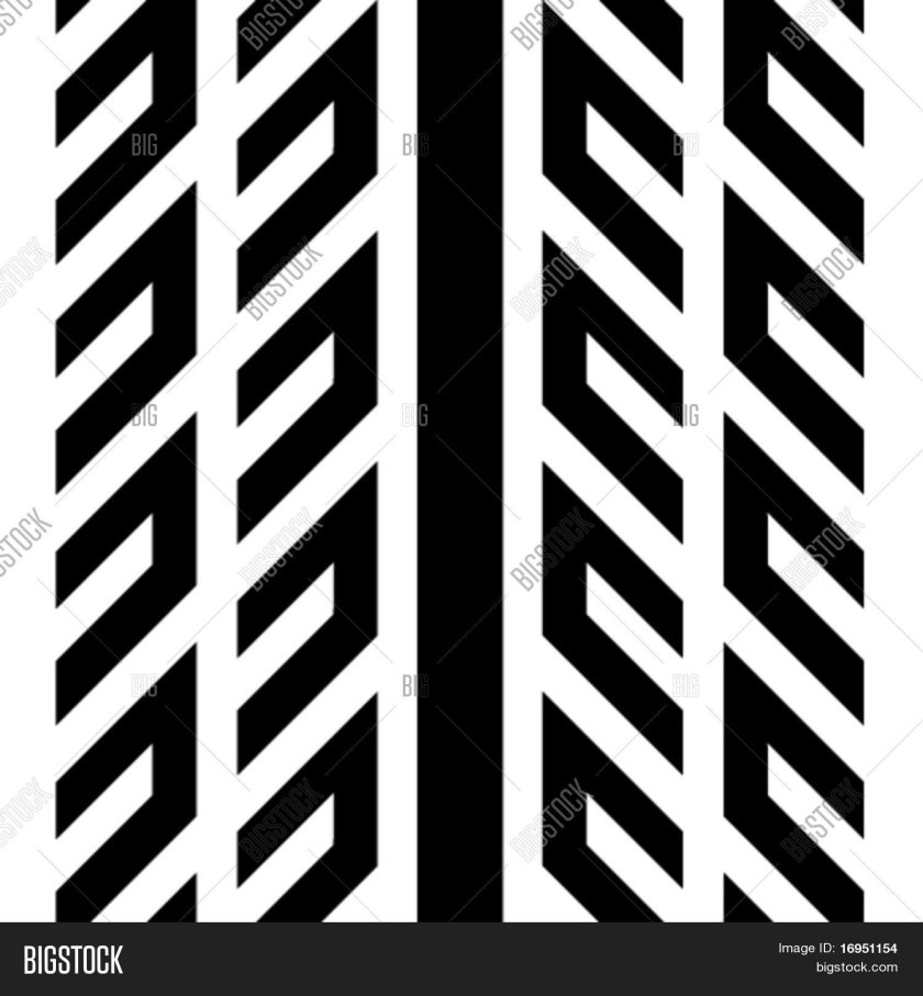 Текстура протектора шины