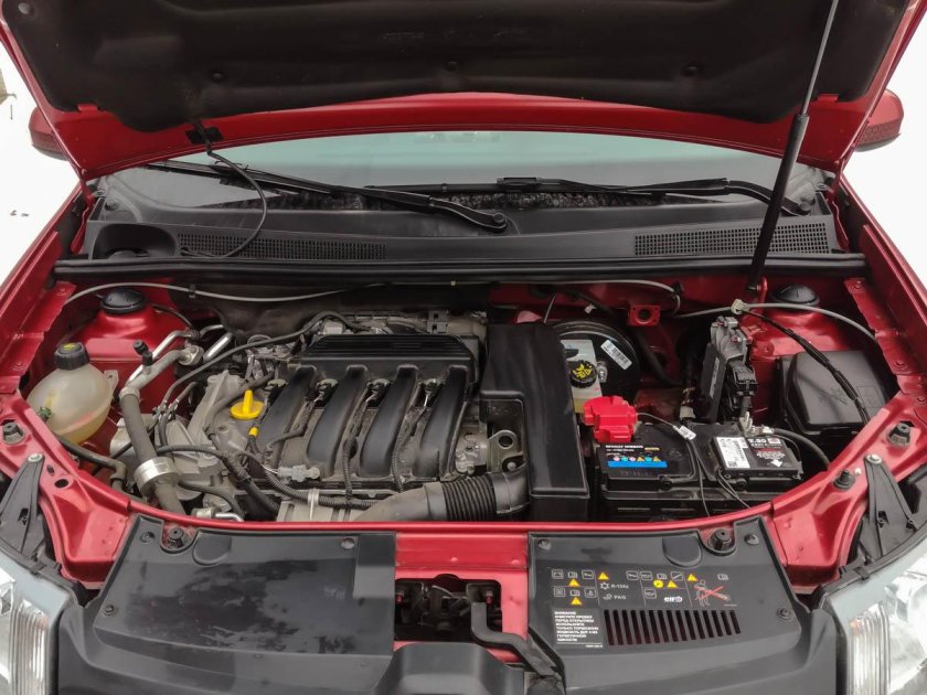 Renault Sandero Stepway подкапотка