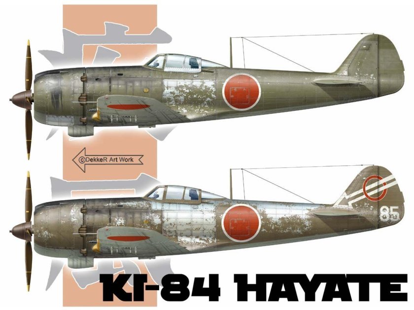 Nakajima ki-84 Hayate