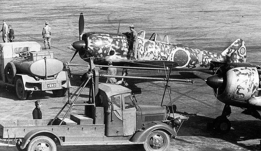 Истребитель Nakajima ki-44