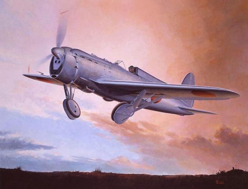 Истребитель Nakajima ki-11