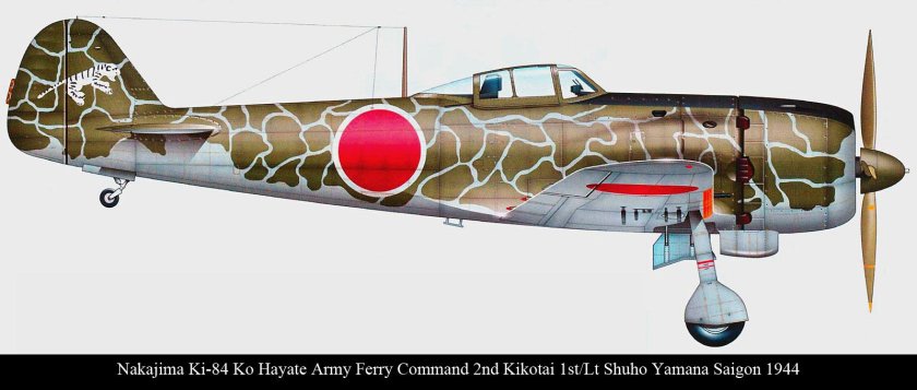 Nakajima ki-84 Hayate