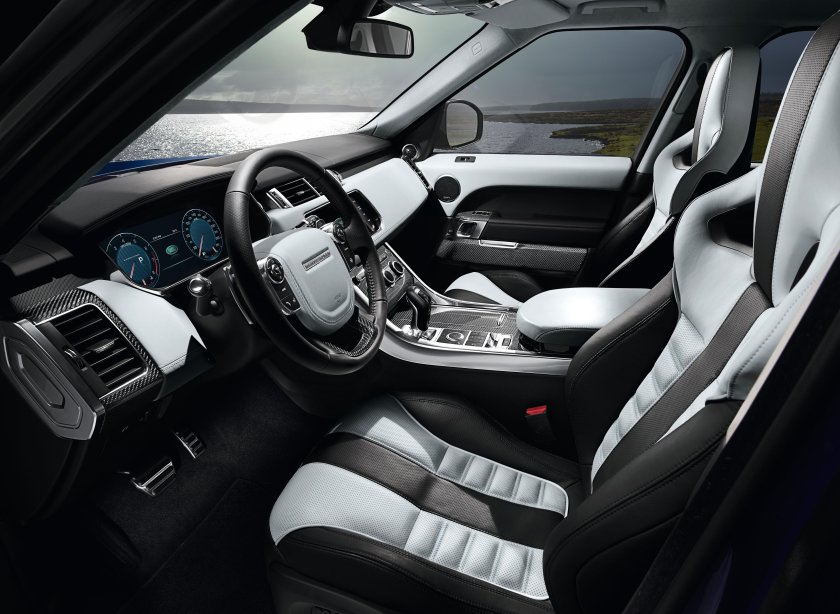 Range Rover Sport SVR салон