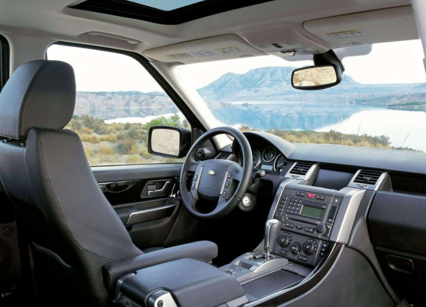 Range Rover Sport l320 салон