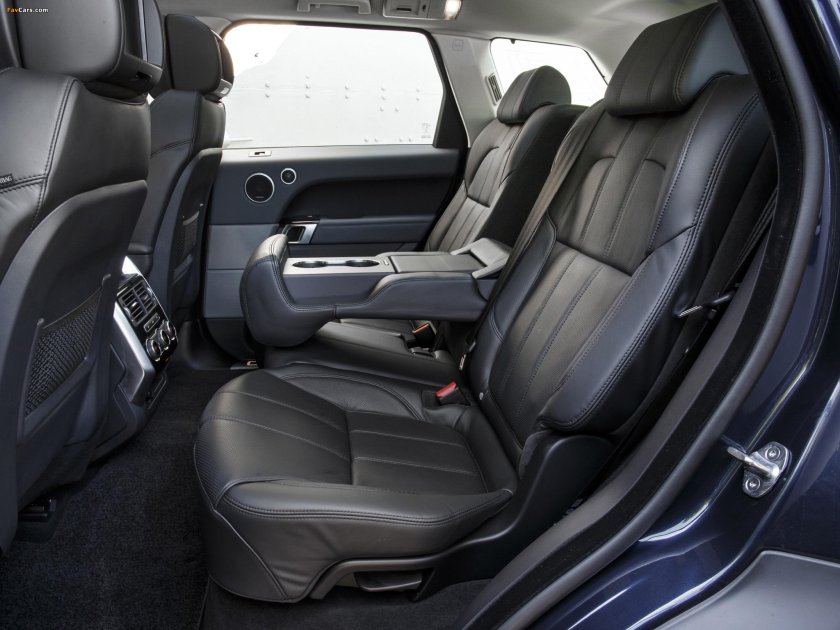 Range Rover Sport салон сзади