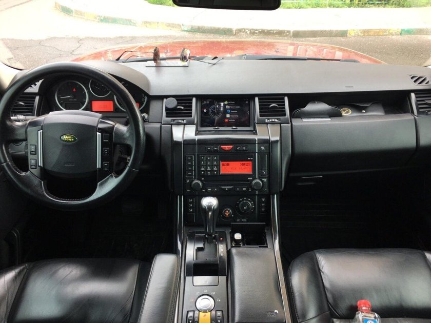 Land Rover range Rover Sport 2007 салон