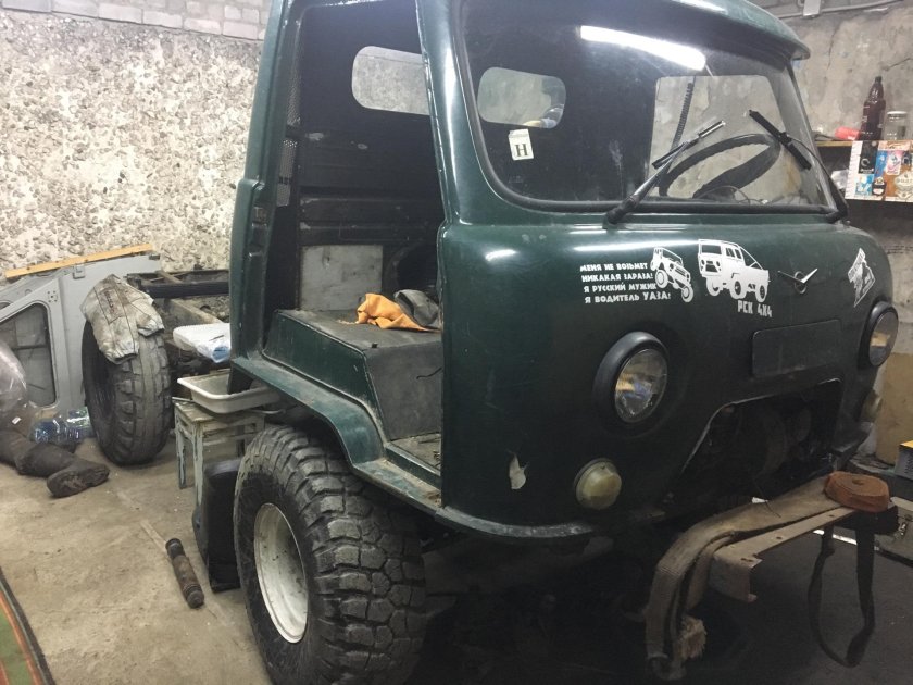 Переделка кабины УАЗ 3303
