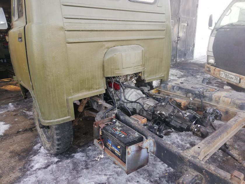 Откидная кабина УАЗ 3303