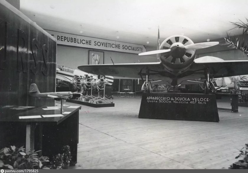 Советские самолеты на авиавыставках
