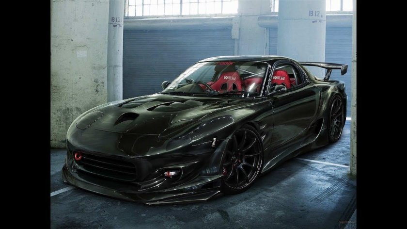 Mazda rx7 Black