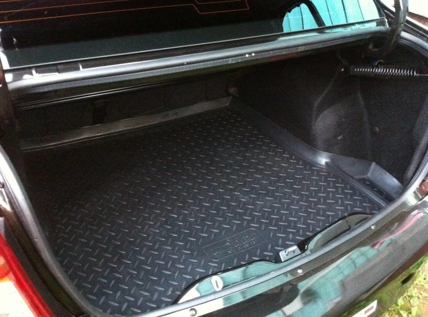 Коврик в багажник Рено Логан 2