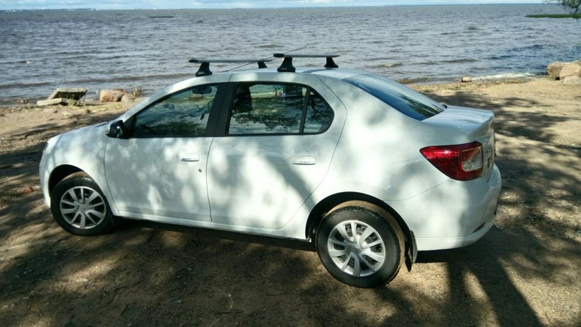 Багажник Атлант на Рено Логан 2