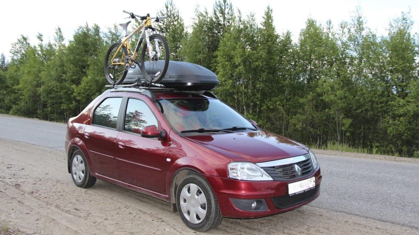 Багажник Renault Logan 1