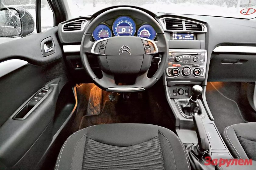 Ситроен с4 хэтчбек салон