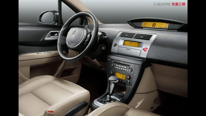 Ситроен c4 2008 салон