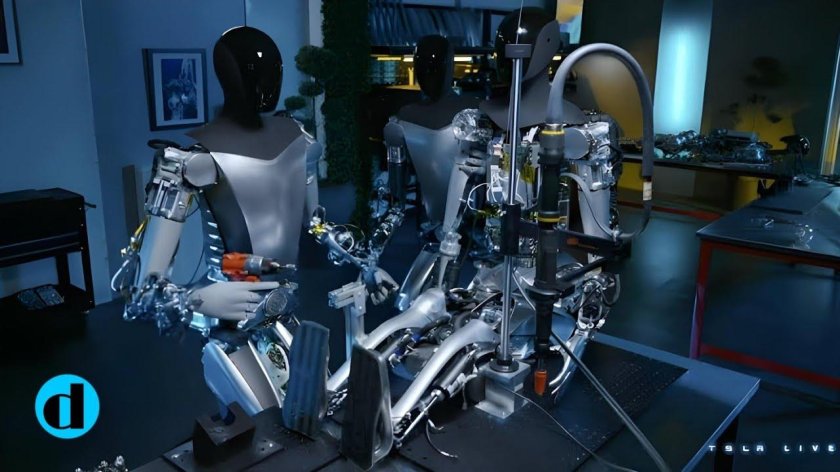 Человекоподобного робота Optimus