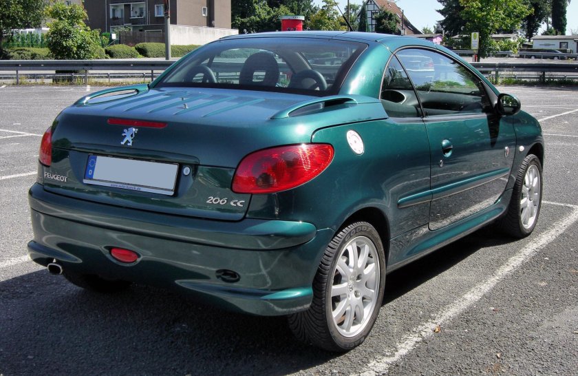 Пежо 206 cc