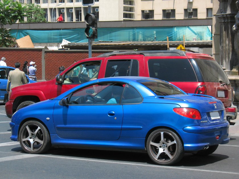 Пежо 206 кабриолет