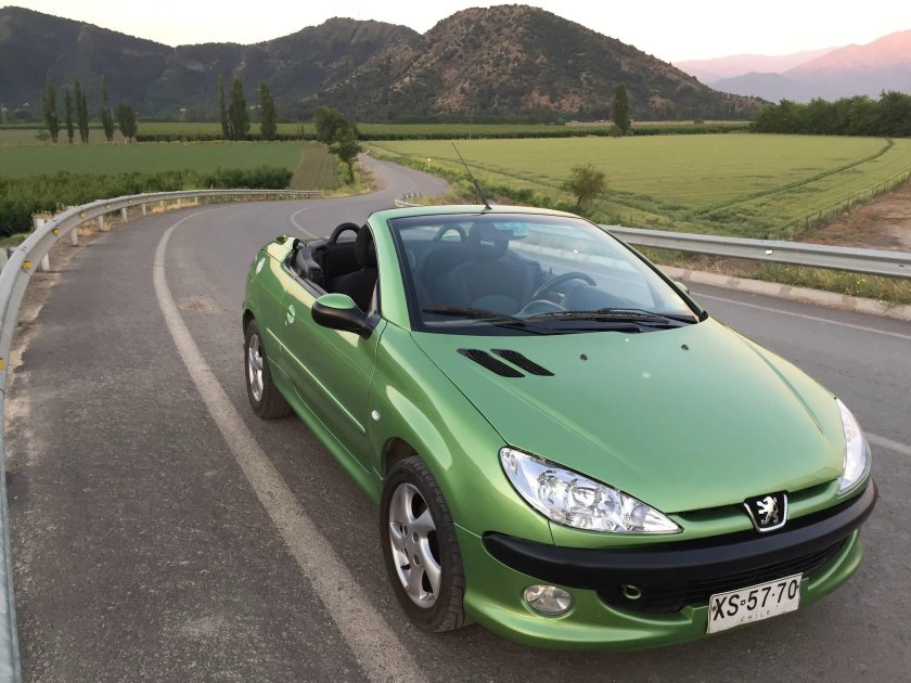 Пежо 206 cc кабриолет