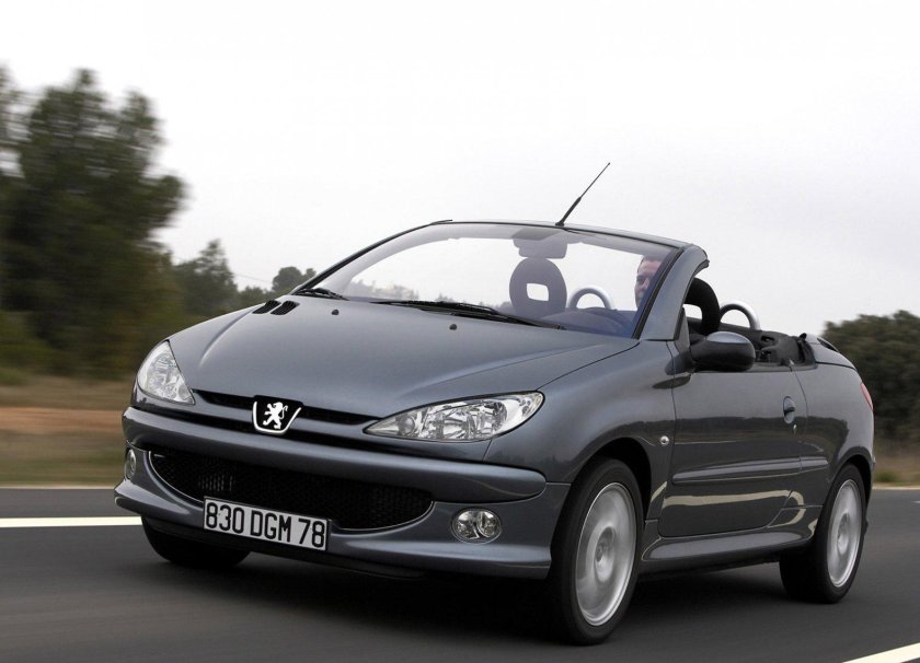 Пежо 206 кабриолет