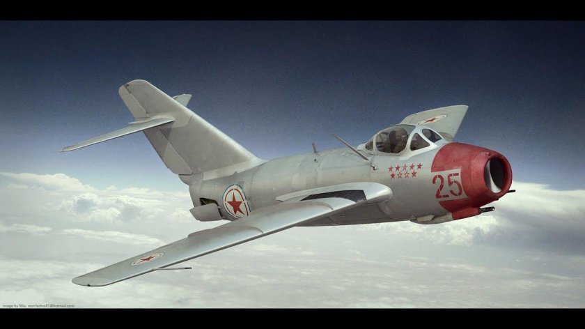 Самолёт миг-15бис