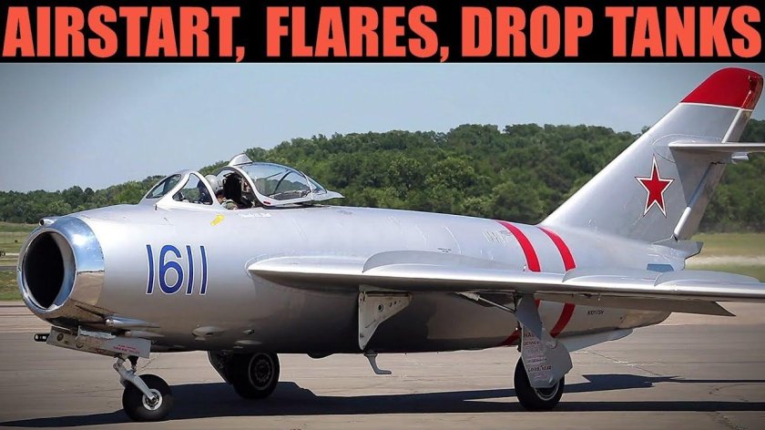 Миг-15бис реактивный самолёт