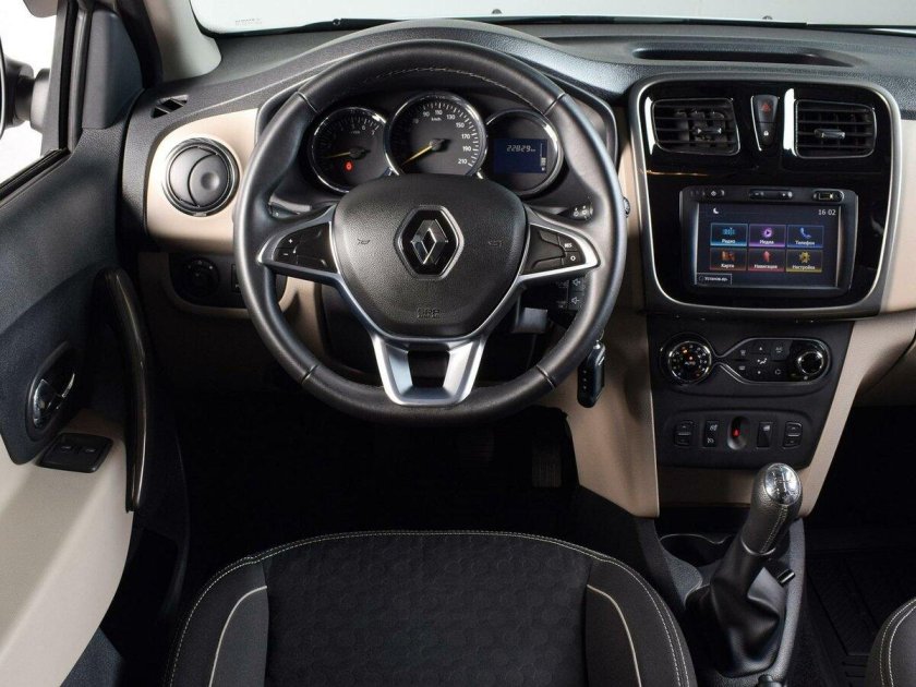 Renault Logan 2018 салон