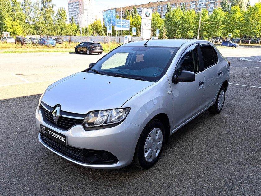 Рено Логан 2 белый