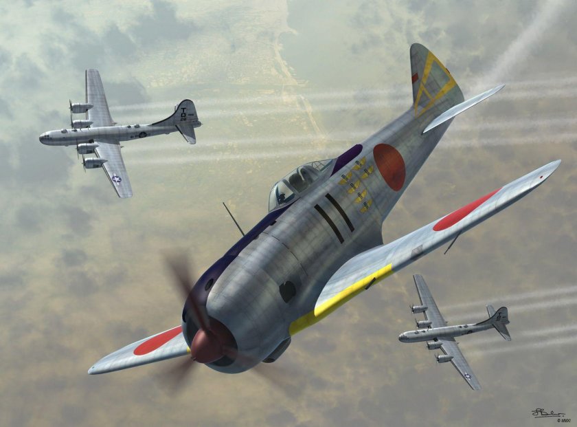 Истребитель Nakajima ki-44