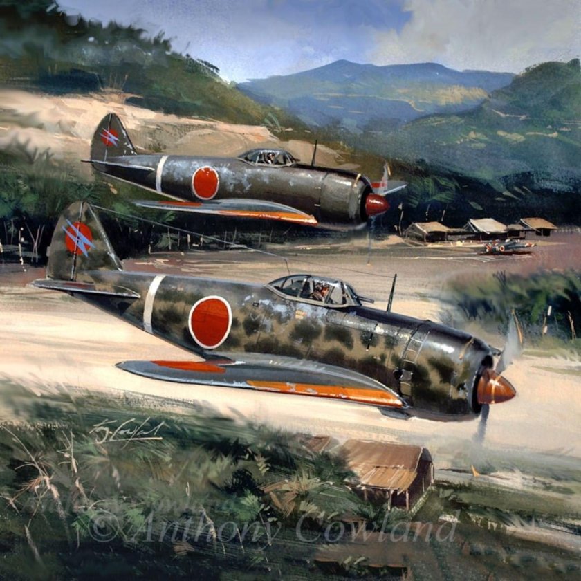 Истребитель Накадзима ки-44 секи