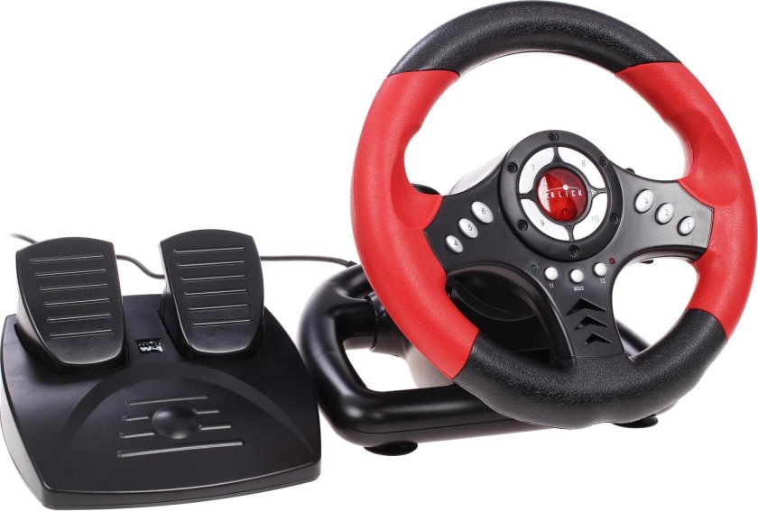 Игровой руль Oklick Mini w4