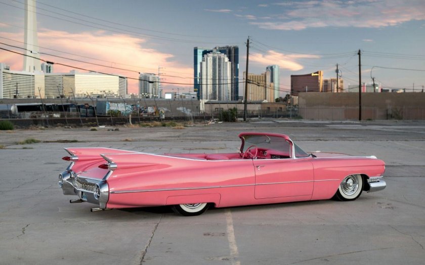 Cadillac Eldorado 1959 Pink