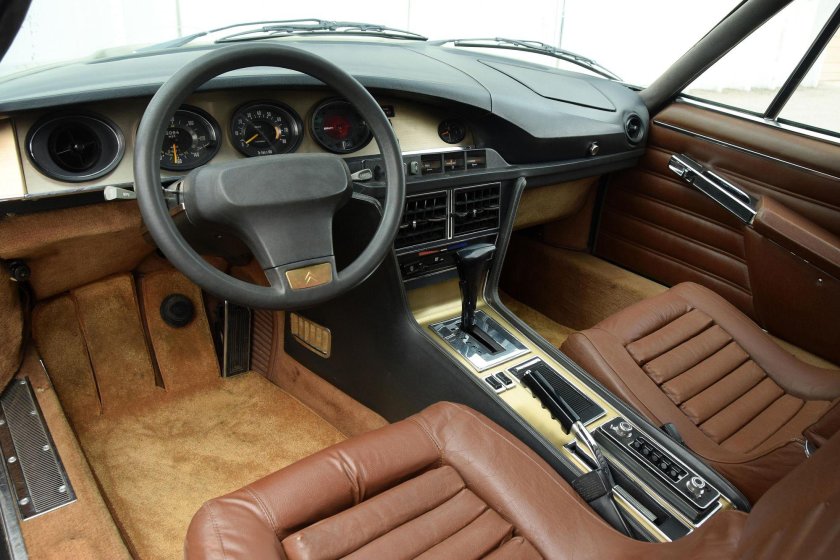 Ситроен SM 1970 салон