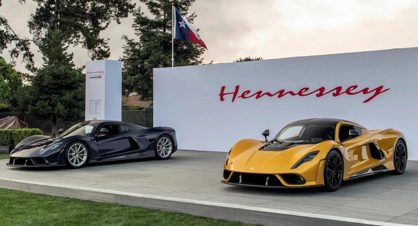 Машина Hennessey Venom f5