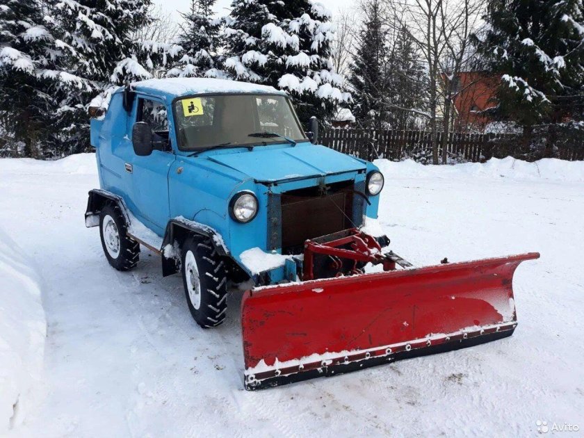 Самодельная машина из снегоуборщика