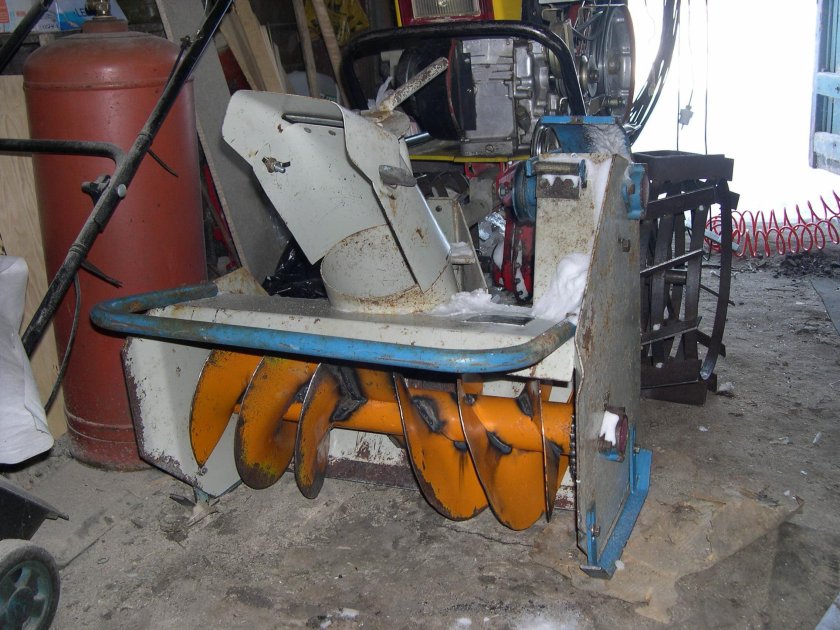 Снегоуборщик шнековый бензиновый своими руками