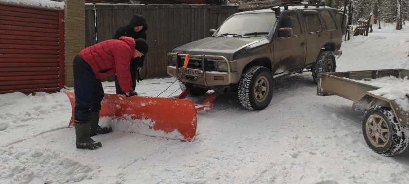 Чистка снега