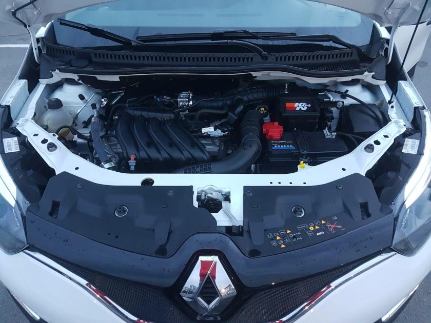 Подкапотка Рено Каптур