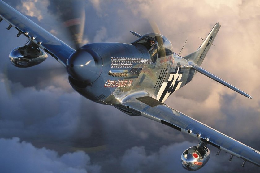 Истребитель p 51d Мустанг