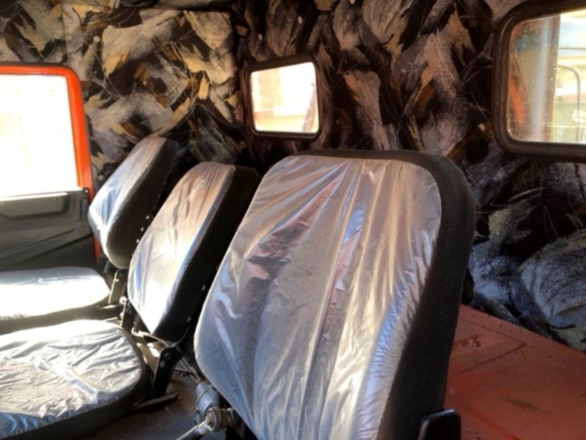 Кабина со спальником КАМАЗА Euro-2